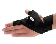 Load image into Gallery viewer, Fishing Magic Strap LED Light Fingerless Glove Flashlight Torch Cover Auto Repair Outdoor Camping Hiking  Luminous