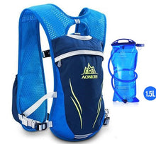 Load image into Gallery viewer, AONIJIE Running Marathon Hydration Nylon 5.5L Outdoor Running Bags Hiking Backpack Vest Marathon Cycling Backpack
