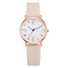 Load image into Gallery viewer, Women Watches Luxury Brand Fashion Leather Strap Round Dial Digital Watch Ladies Quartz Wristwatches Clock Girl Montre Femme 533