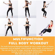 Load image into Gallery viewer, Multifunction Fitness Pedal Exerciser Sit-up Exercise Band Elastic Pull Rope Equipment Tummy Bodybuilding Tension Rope Antibreak