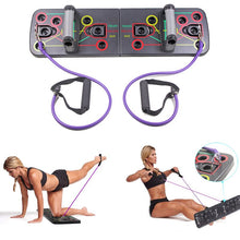 Load image into Gallery viewer, 9 in 1 Push Up Board with Multifunction Body Building Fitness Exercise Tools Men Women Push-up Stands For GYM Body Training