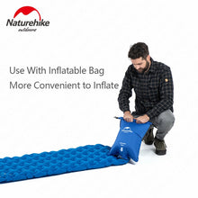 Load image into Gallery viewer, Naturehike Outdoor Camping Mat; Inflatable Air Sleeping Pad; Ultralight Portable