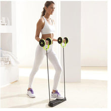 Load image into Gallery viewer, Muscle Exercise Fitness Equipment Double Wheel Abdominal Power Wheel Ab Roller Gym Roller Trainer Training