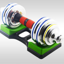 Load image into Gallery viewer, 1Pair Dumbbell Bracket Dumbbell Placement Frame Stand Floor Protection Fitness Training Device For Household