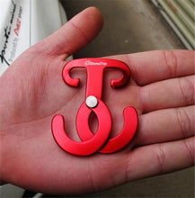 Load image into Gallery viewer, Multifunction Outdoor Aluminum Rope Buckle; Hanger Line Tool