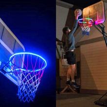 Load image into Gallery viewer, 1 PCS LED Basketball Rim Hoop Light; Solar; Night Game