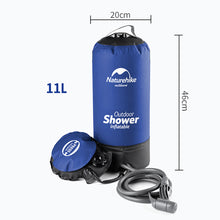 Load image into Gallery viewer, 11L Pvc Portable Shower Outdoor Camping Shower Hiking Hydration Water Bag Water Tank Waterbag