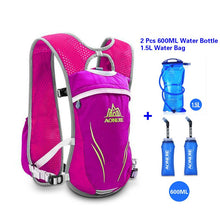 Load image into Gallery viewer, AONIJIE Running Marathon Hydration Nylon 5.5L Outdoor Running Bags Hiking Backpack Vest Marathon Cycling Backpack