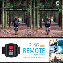 Load image into Gallery viewer, H10 EIS Anti-shake Action Camera Ultra HD 4K / 60fps WiFi 2.0" 170D Underwater Waterproof Cam Helmet Vedio Go Sport Pro Came