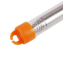 Load image into Gallery viewer, 1pc Stainless Steel Pocket Bellows Collapsible Air Blasting Campfire Fire Tool