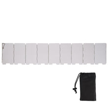 Load image into Gallery viewer, Outdoor Aluminum Alloy Windshield Stove Head Stove Windshield Folding Portable 9-Piece Mini Picnic Camping Equipment