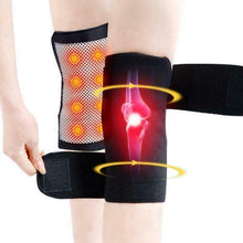 Load image into Gallery viewer, 1pair Self Heating Tourmaline Magnetic Knee Brace Support Pad Thermal Therapy Outdoor Sports Ski Hiking Warm Arthritis Protector