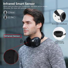 Load image into Gallery viewer, Bluedio T6S Bluetooth Headphones Active Noise Cancelling Wireless Headset For Phones And Music With Voice Control