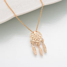 Load image into Gallery viewer, New fashion dream catcher series Jewelry necklace Exquisite alloy hollow pendant necklace Popular chain collares Gifts Women