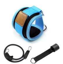 Load image into Gallery viewer, Resistance Bands with Ankle Straps Cuff with Cable for Attachment Booty Butt Thigh Leg Pulley Strap Lifting Fitness Exercise