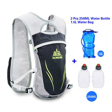 Load image into Gallery viewer, AONIJIE Running Marathon Hydration Nylon 5.5L Outdoor Running Bags Hiking Backpack Vest Marathon Cycling Backpack