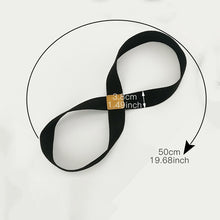 Load image into Gallery viewer, Yoga Stretch Strap Belt 8-shaped Women Pull Up Bands Belt Rope for Wrist Training Gym Pilates Physical Therapy Fitness Equipment