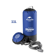 Load image into Gallery viewer, 11L Pvc Portable Shower Outdoor Camping Shower Hiking Hydration Water Bag Water Tank Waterbag