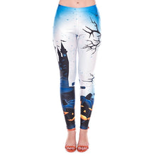 Load image into Gallery viewer, Haunt The House ; Women's Leggings; Digital Print, Fitness Pants, Plus Size Pants