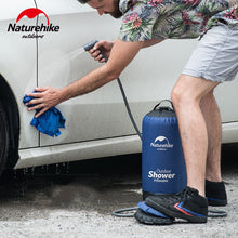 Load image into Gallery viewer, 11L Pvc Portable Shower Outdoor Camping Shower Hiking Hydration Water Bag Water Tank Waterbag