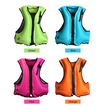 Load image into Gallery viewer, Adult Inflatable Swim Life Vest Jacket Snorkeling Floating Device Swimming Drifting Surfing Survival Water Sports Life Saving