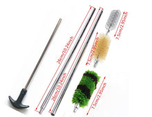 Load image into Gallery viewer, 6Pcs/Set Tactical 12 GA 16 GA 20 GA 410 GA Gauge Hunting Gun Cleaning Set Rod Brush Rifle Pistol Tube Barrel Cleaning Kit Tool