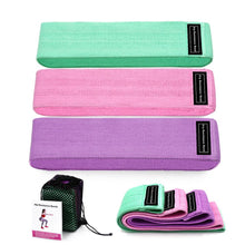 Load image into Gallery viewer, Resistance Bands 3-Piece Set Fitness Rubber Bands Expander Elastic Band For Fitness Elastic Bands Resistance Exercise Equipment