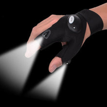 Load image into Gallery viewer, Fishing Magic Strap LED Light Fingerless Glove Flashlight Torch Cover Auto Repair Outdoor Camping Hiking  Luminous