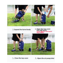 Load image into Gallery viewer, 11L Pvc Portable Shower Outdoor Camping Shower Hiking Hydration Water Bag Water Tank Waterbag