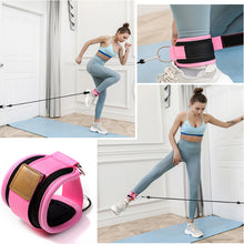 Load image into Gallery viewer, Resistance Bands with Ankle Straps Cuff with Cable for Attachment Booty Butt Thigh Leg Pulley Strap Lifting Fitness Exercise
