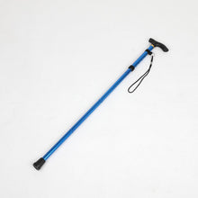 Load image into Gallery viewer, Lightweight Foldable Foldable Quick Lock Trekking Rod Hiking Pole Cross-country Running Cane Aluminum Foldable Cane
