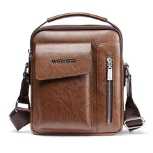 Load image into Gallery viewer, Casual Shoulder Bag; Vintage Crossbody; High Quality Leather