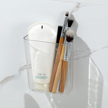 Load image into Gallery viewer, Punch-Free Wall Rack Dormitory Bedside Mobile Phone Storage Box Dormitory Transparent Storage Rack Wall-Mounted Storage Box