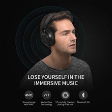 Load image into Gallery viewer, Bluedio T6S Bluetooth Headphones Active Noise Cancelling Wireless Headset For Phones And Music With Voice Control