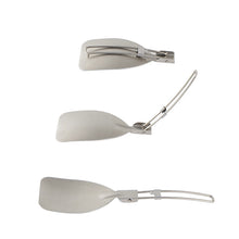 Load image into Gallery viewer, Outdoor Folding Frying Spatula; Portable 304 Stainless Steel