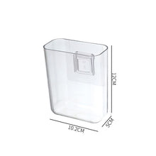 Load image into Gallery viewer, Punch-Free Wall Rack Dormitory Bedside Mobile Phone Storage Box Dormitory Transparent Storage Rack Wall-Mounted Storage Box