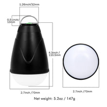 Load image into Gallery viewer, Mini Camping Lights New Night Lights Rainproof Camping Lights Remote Control LED Hook Tent Lights