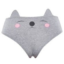 Load image into Gallery viewer, Hot Sesy  1pcs Womens' Cute Underwear Briefs With Cat Ear Cotton Comfortable And Breathable Panty Solid Sexy Lingeries