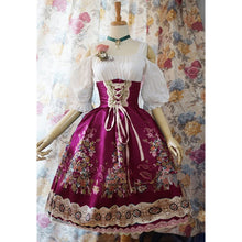 Load image into Gallery viewer, New Retro Suspenders Temperament Slim Dress European And American Popular Princess Dress