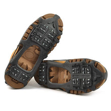 Load image into Gallery viewer, 24 Tooth Ice Gripper Spike for Shoes Outdoor Anti Slip Climbing Snow Spikes Crampons Cleats Chain Claws Grips Boots Cover