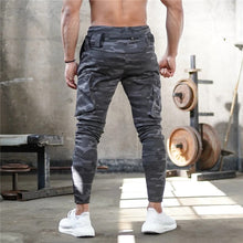 Load image into Gallery viewer, Mens Jogger Sweatpants Man Gyms Workout Fitness Cotton Trousers Male Casual Fashion Skinny Track Pants Zipper design Pants