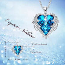 Load image into Gallery viewer, Cdyle Angel Wings Fashion Necklace Crystals from Swarovski Jewelry