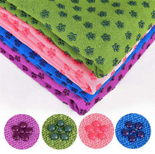 Load image into Gallery viewer, YOUGLE Non Slip Yoga Mat Cover Towel Blanket For Fitness Exercise Pilates Training