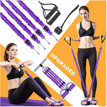 Load image into Gallery viewer, Multifunction Fitness Pedal Exerciser Sit-up Exercise Band Elastic Pull Rope Equipment Tummy Bodybuilding Tension Rope Antibreak