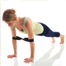 Load image into Gallery viewer, Yoga Stretch Strap Belt 8-shaped Women Pull Up Bands Belt Rope for Wrist Training Gym Pilates Physical Therapy Fitness Equipment