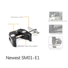 Load image into Gallery viewer, Motorcycle Camera Holder; Bracket Clamp Mount; Invisible Selfie Stick; Bike