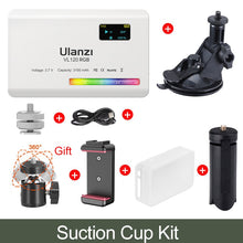 Load image into Gallery viewer, Ulanzi VL120 RGB LED Video Light; Full Color Rechargeable 3100mAh Dimmable 2500-9000K Lamp