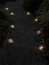 Load image into Gallery viewer, Solar Lamps; Cracked Glass; Round Ball Lights; Outdoor Waterproof LED