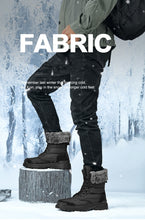 Load image into Gallery viewer, Men Winter Snow Boots; Super Warm; Outdoors Hiking ; High Quality Waterproof Leather High Top