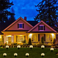 Load image into Gallery viewer, Solar Lamps; Cracked Glass; Round Ball Lights; Outdoor Waterproof LED